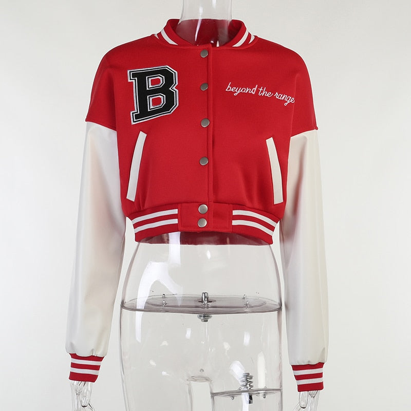 Baseball Uniform Casual Fall Coat freeshipping - Chagothic