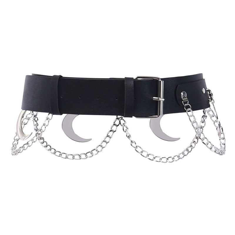 Punk Hip Hop Metal Belt