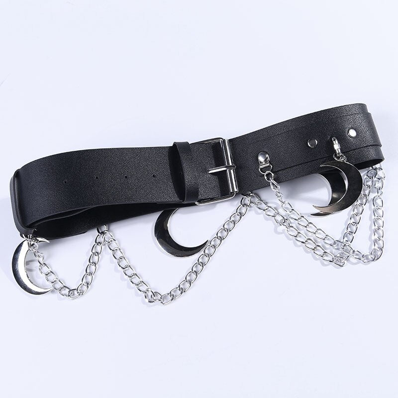 Punk Hip Hop Metal Belt