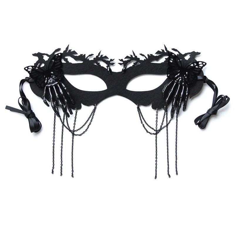 Gothic Hand Skeleton Mask