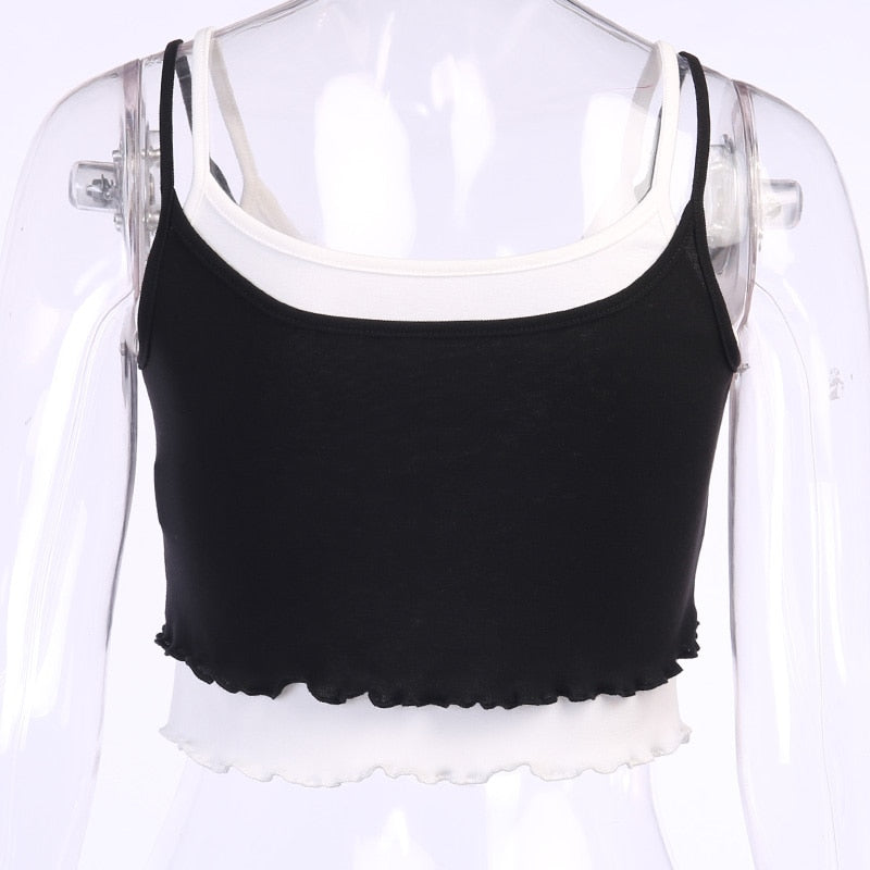 Butterfly Diamond Backless Top