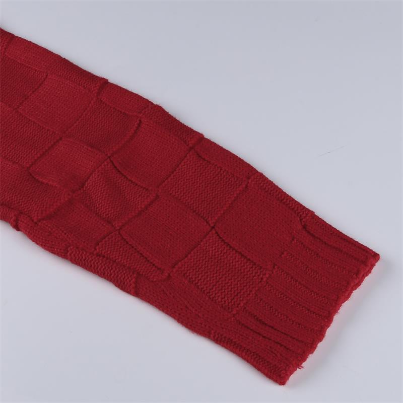 Solid Red Loose Sweatshirt freeshipping - Chagothic