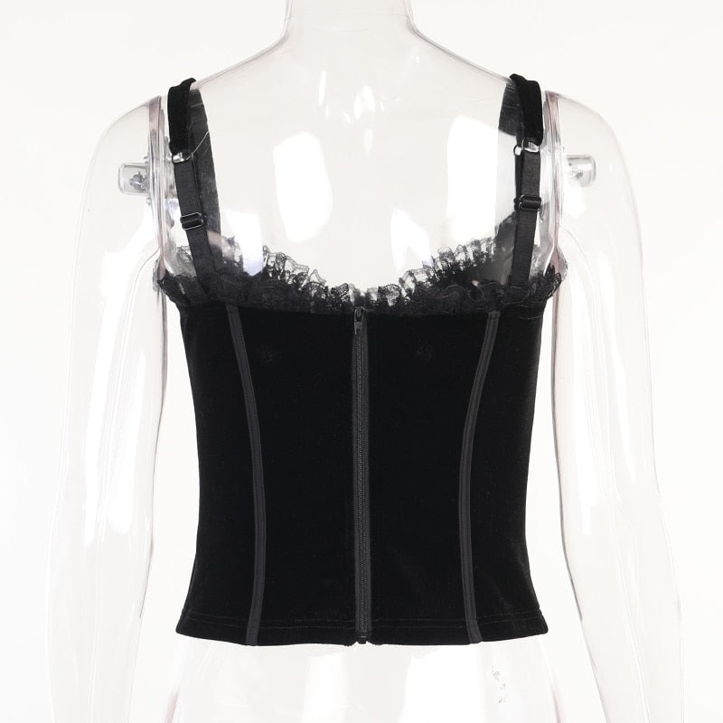 Gothic Cross Sexy Backless Corset Top freeshipping - Chagothic