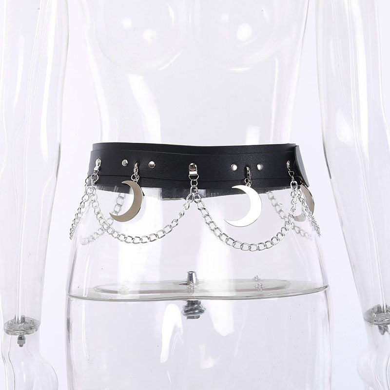 Punk Hip Hop Metal Belt