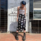 Harajuku Grunge Straight Long Skirt