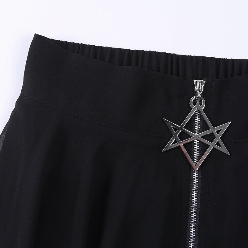 Gothic Darkness Lady Skirt freeshipping - Chagothic