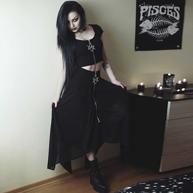 Gothic Darkness Lady Skirt freeshipping - Chagothic