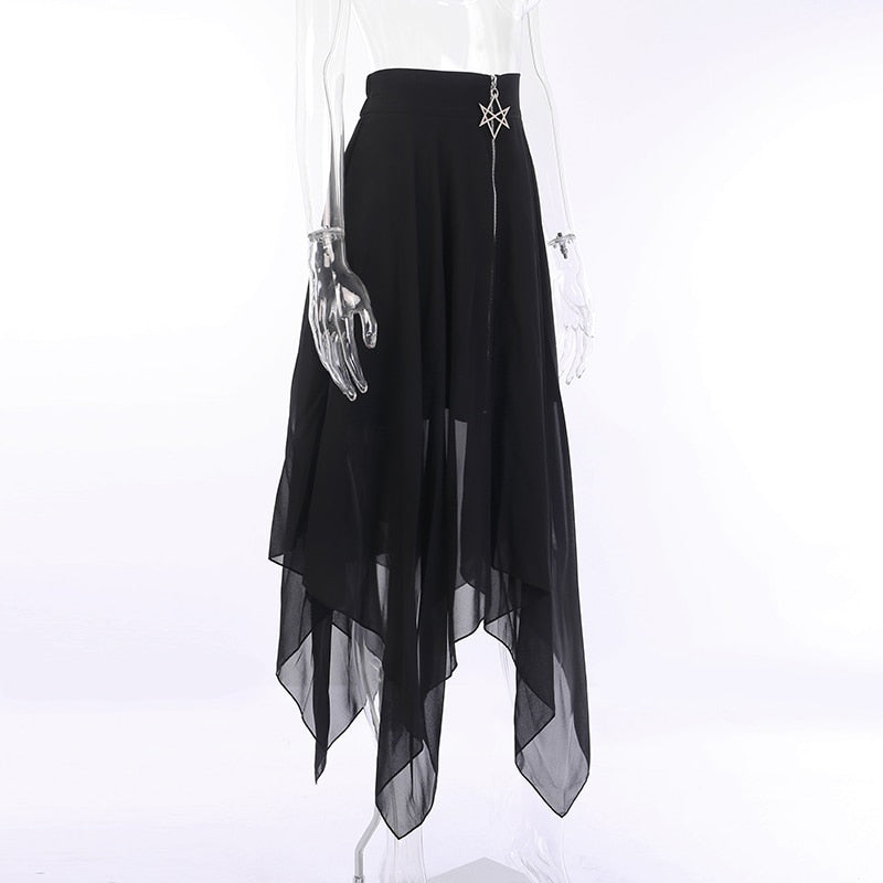 Gothic Darkness Lady Skirt freeshipping - Chagothic