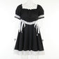 Gothic Y2K Bandage Lace Tirm Dress