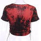 Gothic  Chain Short Sleeve T-shirt freeshipping - Chagothic