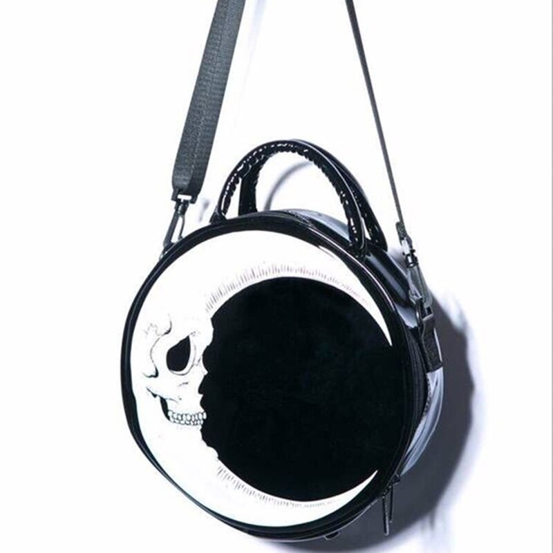 PU Moon Print Handbag