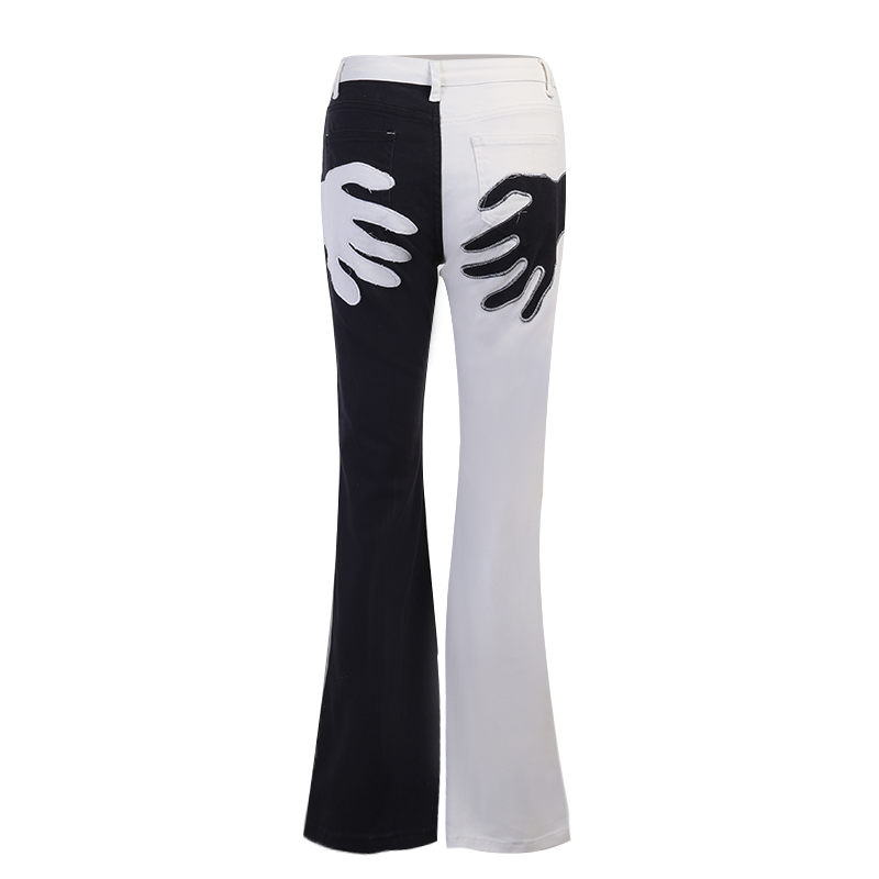Harajuku Grunge Palm Art Pants