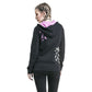 Goth Grunge Butterfly Print Hoodie freeshipping - Chagothic