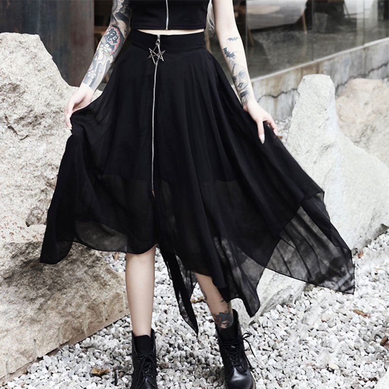 Gothic Darkness Lady Skirt freeshipping - Chagothic