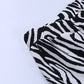 Streetwear Zebra Stripes Print Pant