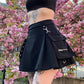 Sexy Patchwork Bandage Mini Skirt freeshipping - Chagothic