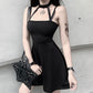Halter Black Mini Dress