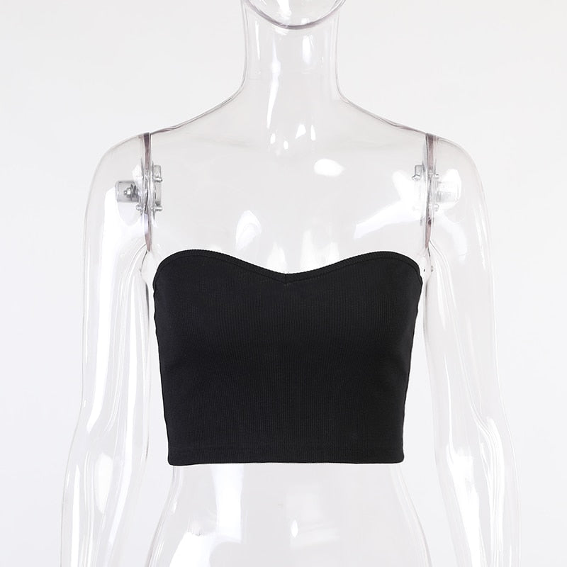Club Party Strapless Top