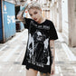 Gothic Grunge Punk Harajuku T-shirt freeshipping - Chagothic