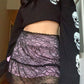 Vintage Sexy Lace Purple Skirt