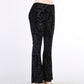 Retro Gothic Print Black Pant