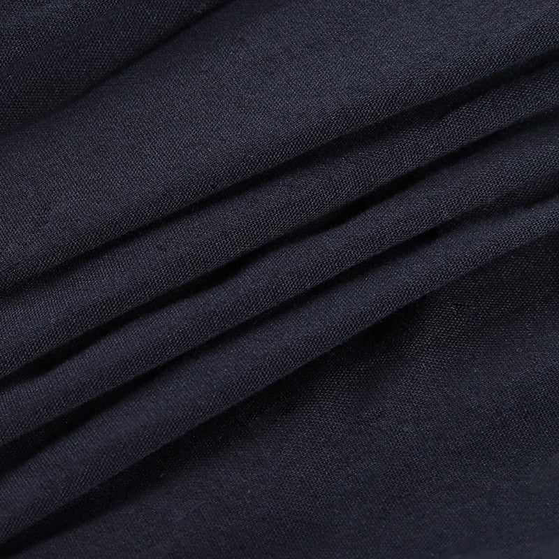 Aesthetic Ruffled Black T Shirt Goth freeshipping - Chagothic