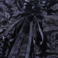 Gothic Spaghetti Straps Black Mini Dress