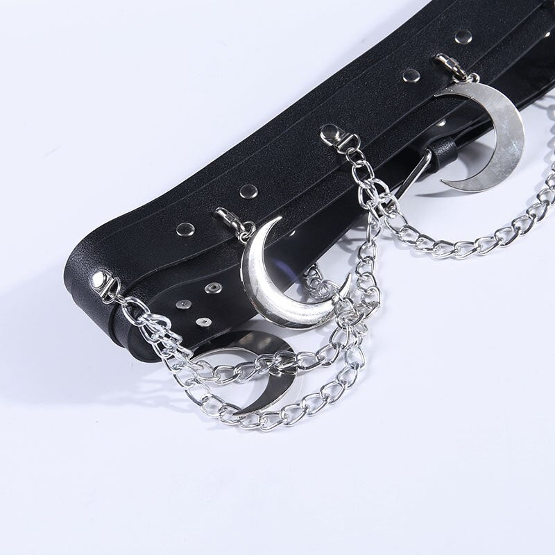 Punk Hip Hop Metal Belt