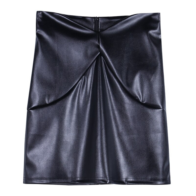 Harajuku Bodycon Black Mini Skirt