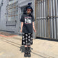 Harajuku Grunge Straight Long Skirt