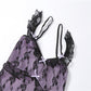 Patchwork Purple Dress